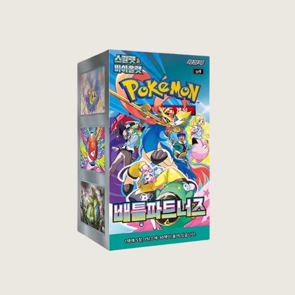 Pokémon Korean Battle Partners [sv9] Sealed Booster Box (30 Packs)