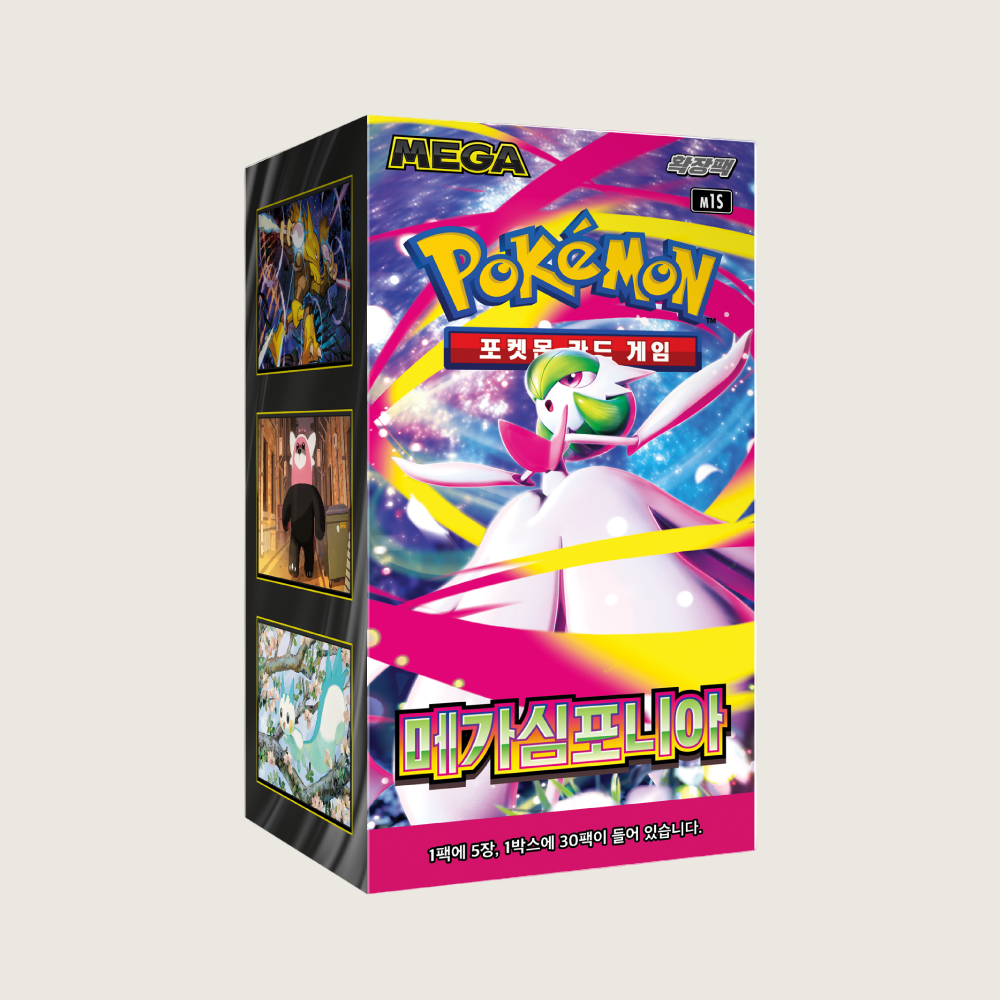 Pokémon Korean MEGA Symphonia [M1S] Sealed Booster Box (30 Packs)