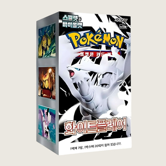 Pokémon Korean White Flare [SV11W] Sealed Booster Box (20 Packs)